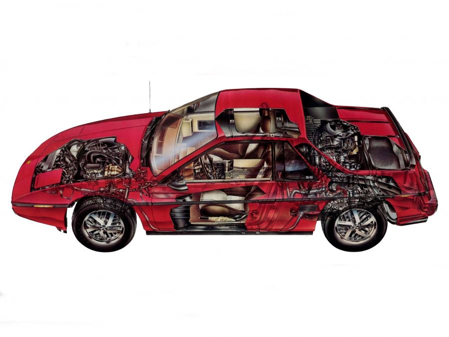  Pontiac Fiero 1984 года  (фото 15 из 19)